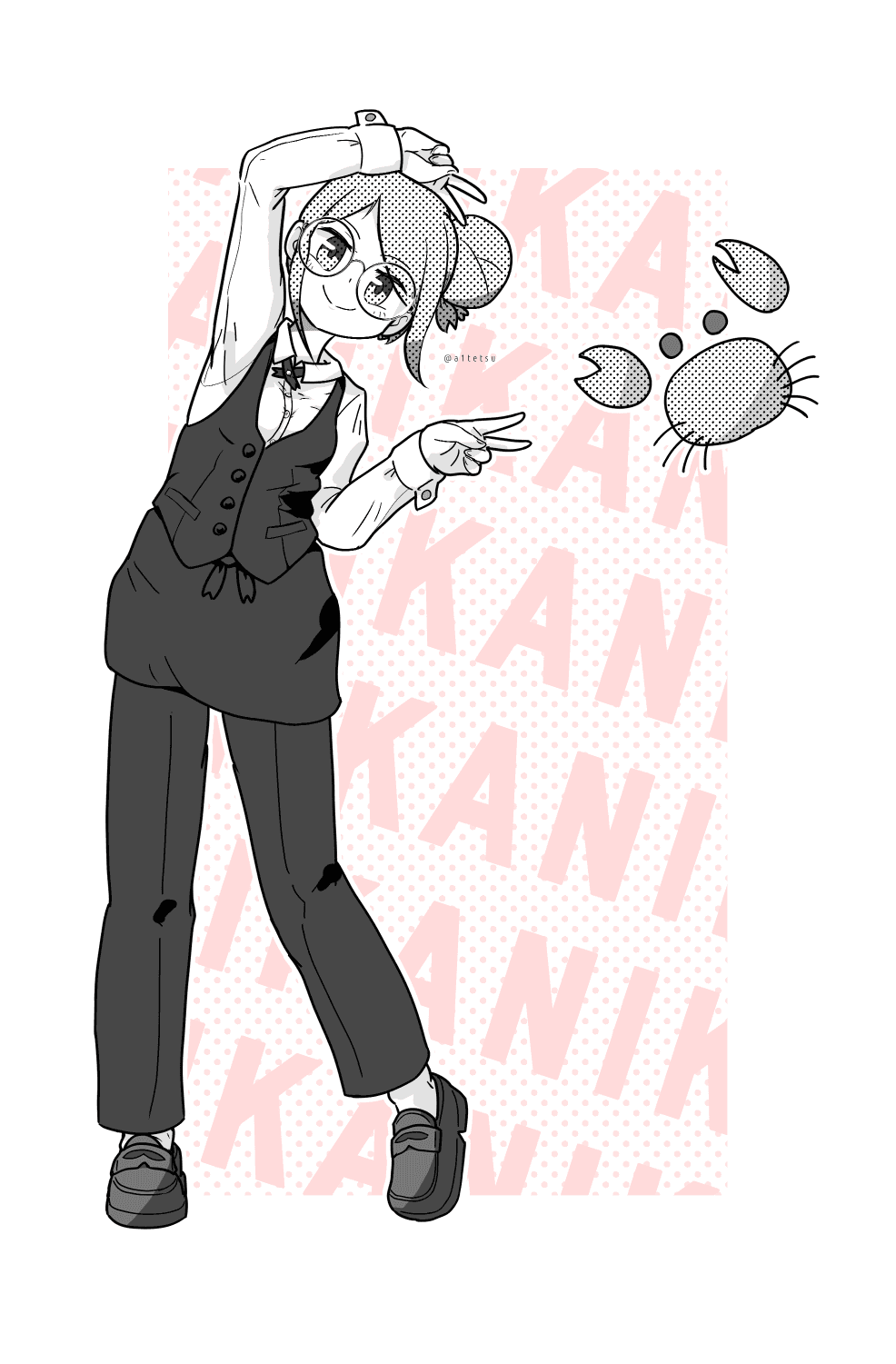 カニカニな女の子！